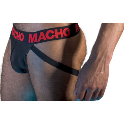 Macho - Mx26X2 Jock Noir/Rouge M